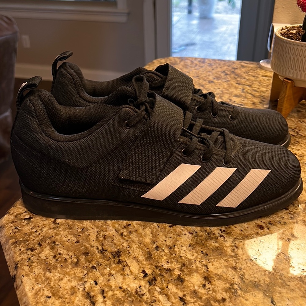 Adidas Powerlift 4 Core Black White BC0343 size 11